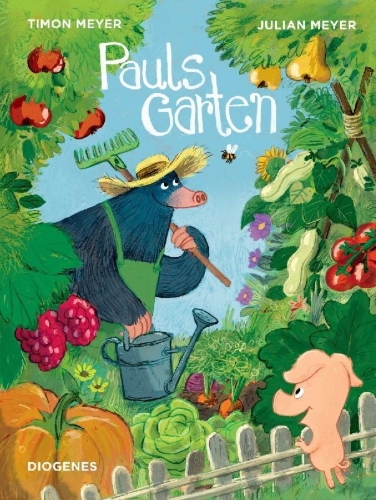 Buchcover und Innenansicht für das Buch: Pauls Garten