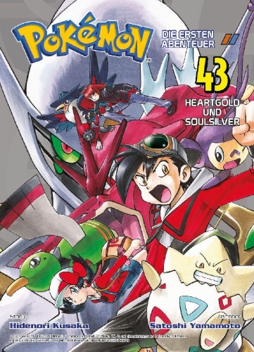 Buchcover und Innenansicht für das Buch: Pokémon - Die ersten Abenteuer 43