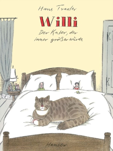 Buchcover und Innenansicht für das Buch: Willi - Der Kater, der immer größer wurde