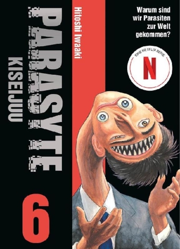 Buchcover und Innenansicht für das Buch: Parasyte - Kiseijuu