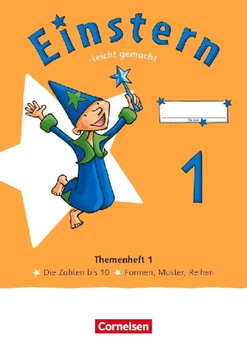 Buchcover und Innenansicht für das Buch: Einstern Mathematik 01 Leicht gemacht. Themenheft 1