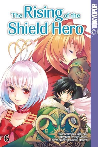 Buchcover und Innenansicht für das Buch: The Rising of the Shield Hero 06