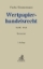 Buchcover und Innenansicht für das Buch: Wertpapierhandelsrecht