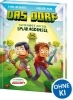 Buchcover und Innenansicht für das Buch: Das Dorf (Band 1) - Gestrandet auf der Smaragdinsel