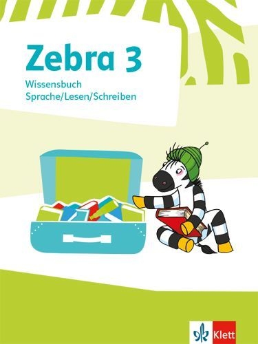 Buchcover und Innenansicht für das Buch: Zebra 3. Wissensbuch Klasse 3