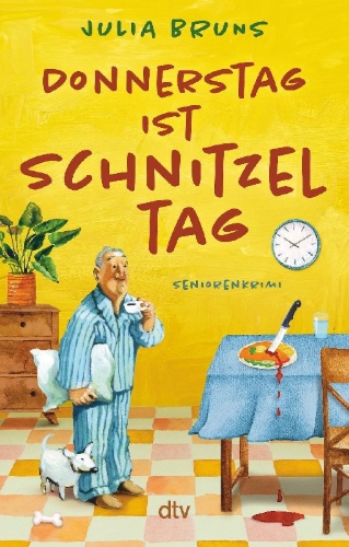 Buchcover und Innenansicht für das Buch: Donnerstag ist Schnitzeltag
