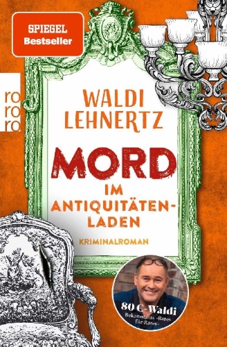 Buchcover und Innenansicht für das Buch: Mord im Antiquitätenladen