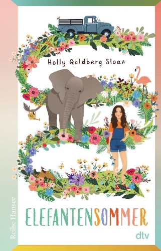 Buchcover und Innenansicht für das Buch: Elefantensommer