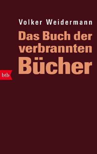 Buchcover und Innenansicht für das Buch: Das Buch der verbrannten Bücher