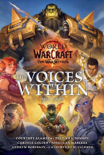 Buchcover und Innenansicht für das Buch: World of Warcraft: The Voices Within (Short Story Collection)