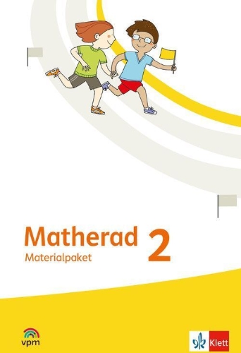 Buchcover und Innenansicht für das Buch: Matherad 2. Materialpaket Klasse 2
