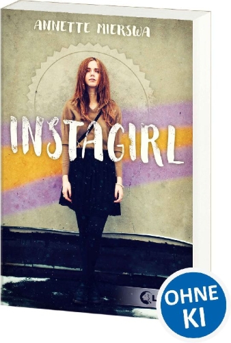 Buchcover und Innenansicht für das Buch: Instagirl