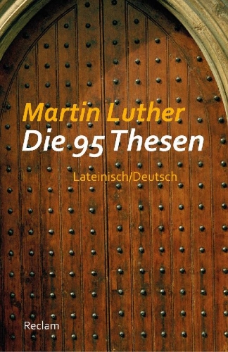 Buchcover und Innenansicht für das Buch: Die 95 Thesen