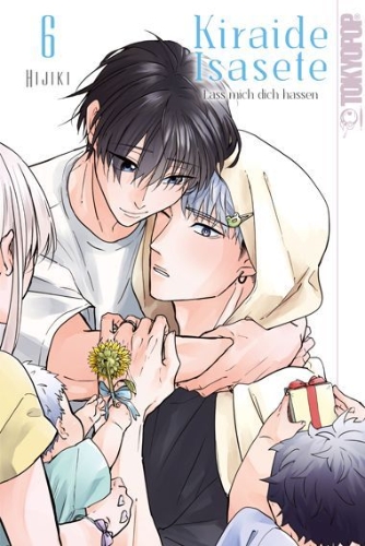 Buchcover und Innenansicht für das Buch: Kiraide Isasete - Lass mich dich hassen 06