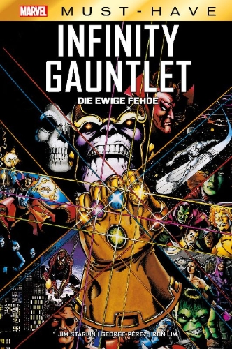 Buchcover und Innenansicht für das Buch: Infinity Gauntlet (1991) #1-#6