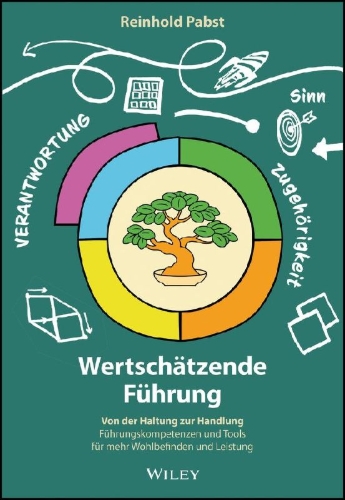 Buchcover und Innenansicht für das Buch: Wertschätzende Führung