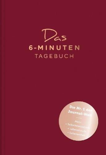 Buchcover und Innenansicht für das Buch: Das 6-Minuten-Tagebuch (madeira)