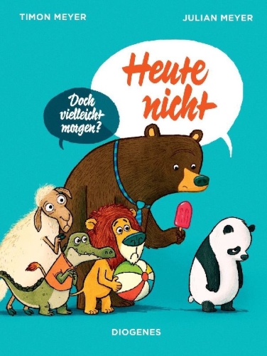 Buchcover und Innenansicht für das Buch: Heute nicht