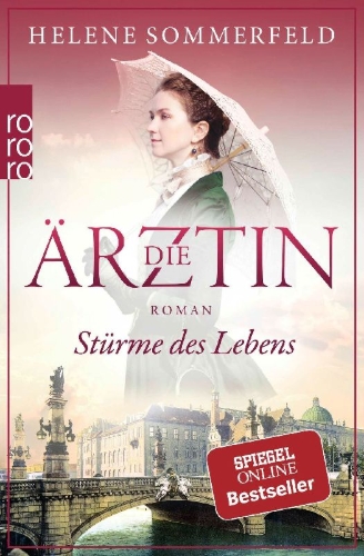 Buchcover und Innenansicht für das Buch: Die Ärztin: Stürme des Lebens
