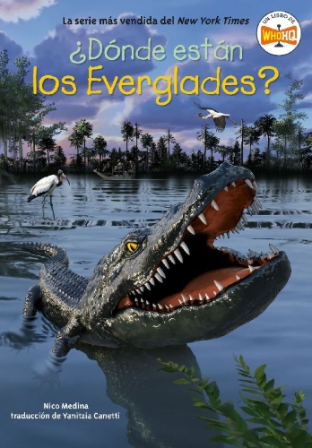 Buchcover und Innenansicht für das Buch: Â¿dã3nde Estàn Los Everglades? (Where Are the Everglades? Spanish Edition)