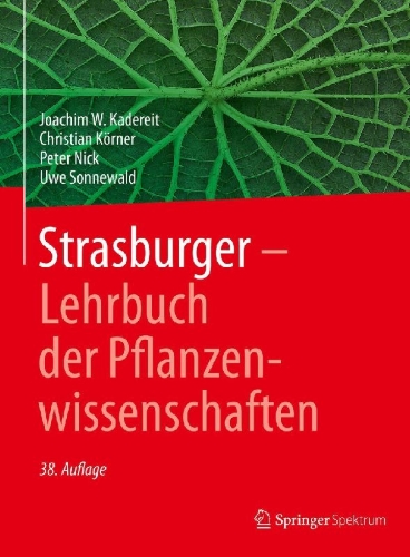 Buchcover und Innenansicht für das Buch: Strasburger - Lehrbuch der Pflanzenwissenschaften