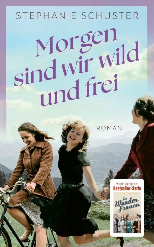 Buchcover und Innenansicht für das Buch: Morgen sind wir wild und frei