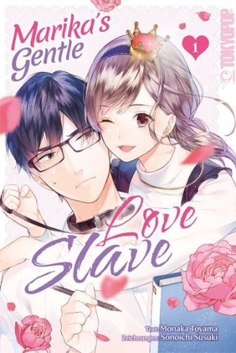 Buchcover und Innenansicht für das Buch: Marika's Gentle Love Slave 01