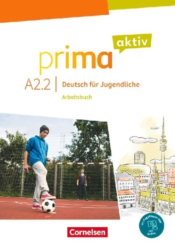 Buchcover und Innenansicht für das Buch: Prima aktiv A2. Band 2 - Arbeitsbuch inkl. PagePlayer-App
