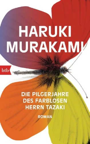 Buchcover und Innenansicht für das Buch: Shikisai wo motanai Tazaki Tsukuru to, kare no junrei no toshi