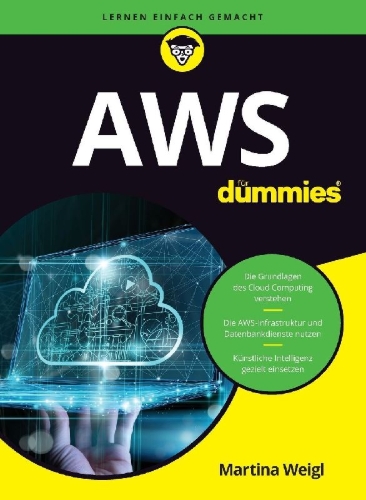 Buchcover und Innenansicht für das Buch: AWS für Dummies