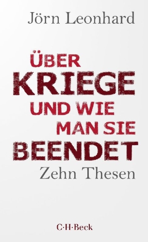 Buchcover und Innenansicht für das Buch: Über Kriege und wie man sie beendet