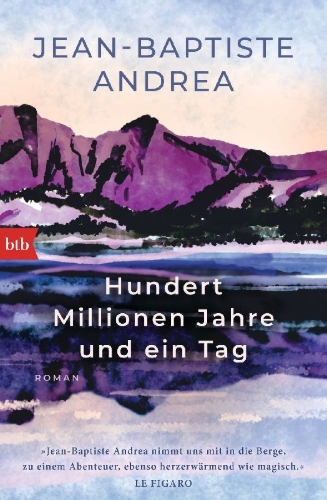 Buchcover und Innenansicht für das Buch: Cent millions d'années et un jour