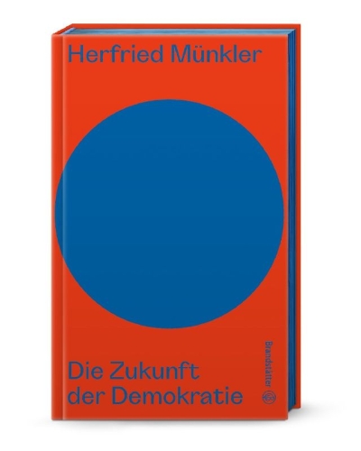 Buchcover und Innenansicht für das Buch: Die Zukunft der Demokratie