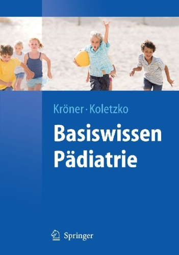 Buchcover und Innenansicht für das Buch: Basiswissen Pädiatrie