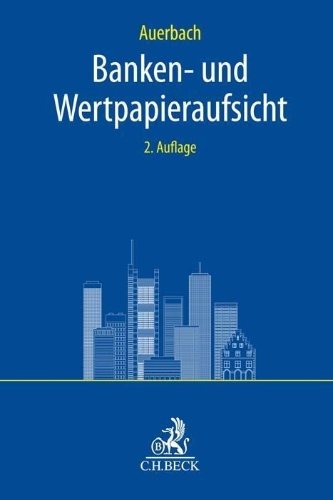 Buchcover und Innenansicht für das Buch: Banken- und Wertpapieraufsicht
