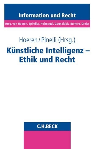 Buchcover und Innenansicht für das Buch: Künstliche Intelligenz - Ethik und Recht
