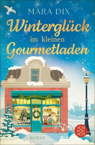 Buchcover und Innenansicht für das Buch: Winterglück im kleinen Gourmetladen