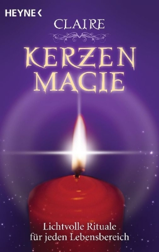 Buchcover und Innenansicht für das Buch: Kerzenmagie