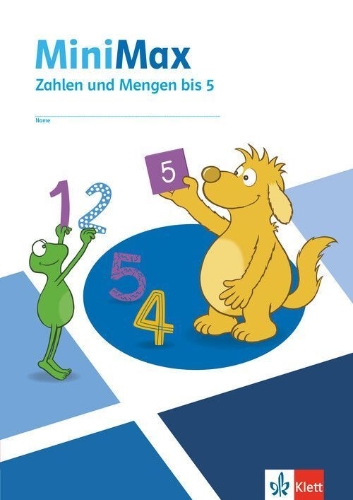 Buchcover und Innenansicht für das Buch: MiniMax inklusiv. Zahlen und Mengen bis 5 - inklusiv Klasse 1-4