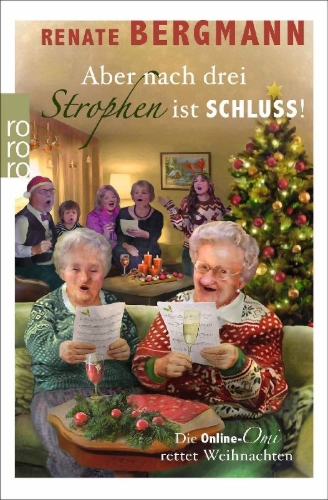 Buchcover und Innenansicht für das Buch: Aber nach drei Strophen ist Schluss!