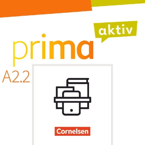 Buchcover und Innenansicht für das Buch: Prima aktiv A2. Band 2 - Kursbuch und Arbeitsbuch im Paket