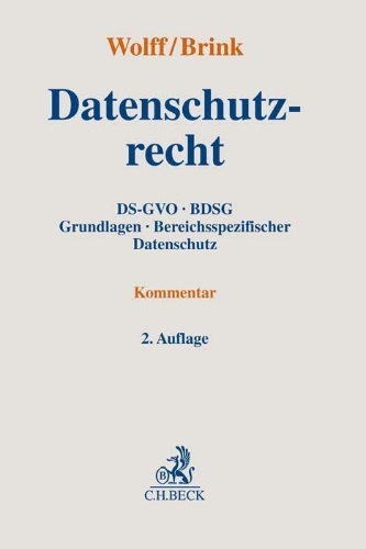 Buchcover und Innenansicht für das Buch: Datenschutzrecht