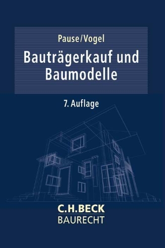 Buchcover und Innenansicht für das Buch: Bauträgerkauf und Baumodelle