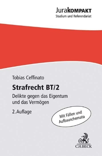 Buchcover und Innenansicht für das Buch: Strafrecht BT/2
