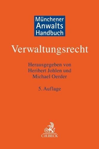 Buchcover und Innenansicht für das Buch: Münchener Anwaltshandbuch Verwaltungsrecht