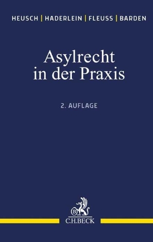 Buchcover und Innenansicht für das Buch: Asylrecht in der Praxis