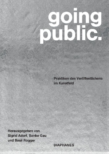 Buchcover und Innenansicht für das Buch: going public.