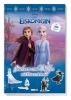 Buchcover und Innenansicht für das Buch: Disney Die Eiskönigin: Stickern und Malen mit Elsa und Anna