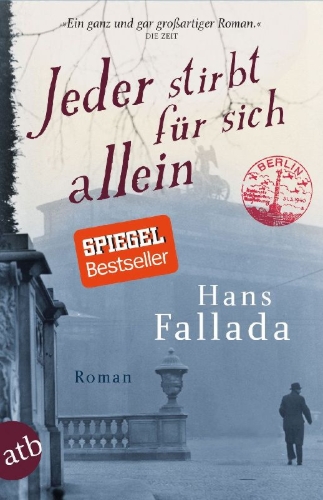 Buchcover und Innenansicht für das Buch: Jeder stirbt für sich allein