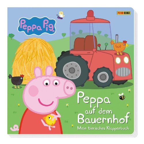 Buchcover und Innenansicht für das Buch: Peppa Pig: Peppa auf dem Bauernhof